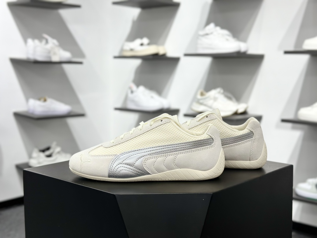 The Open Product x Puma Speedcat 米白银 极速赛车系列彪马低帮生活休闲鞋 403902-01
