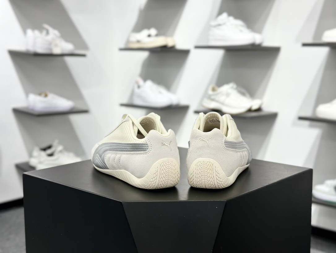 The Open Product x Puma Speedcat 米白银 极速赛车系列彪马低帮生活休闲鞋 403902-01