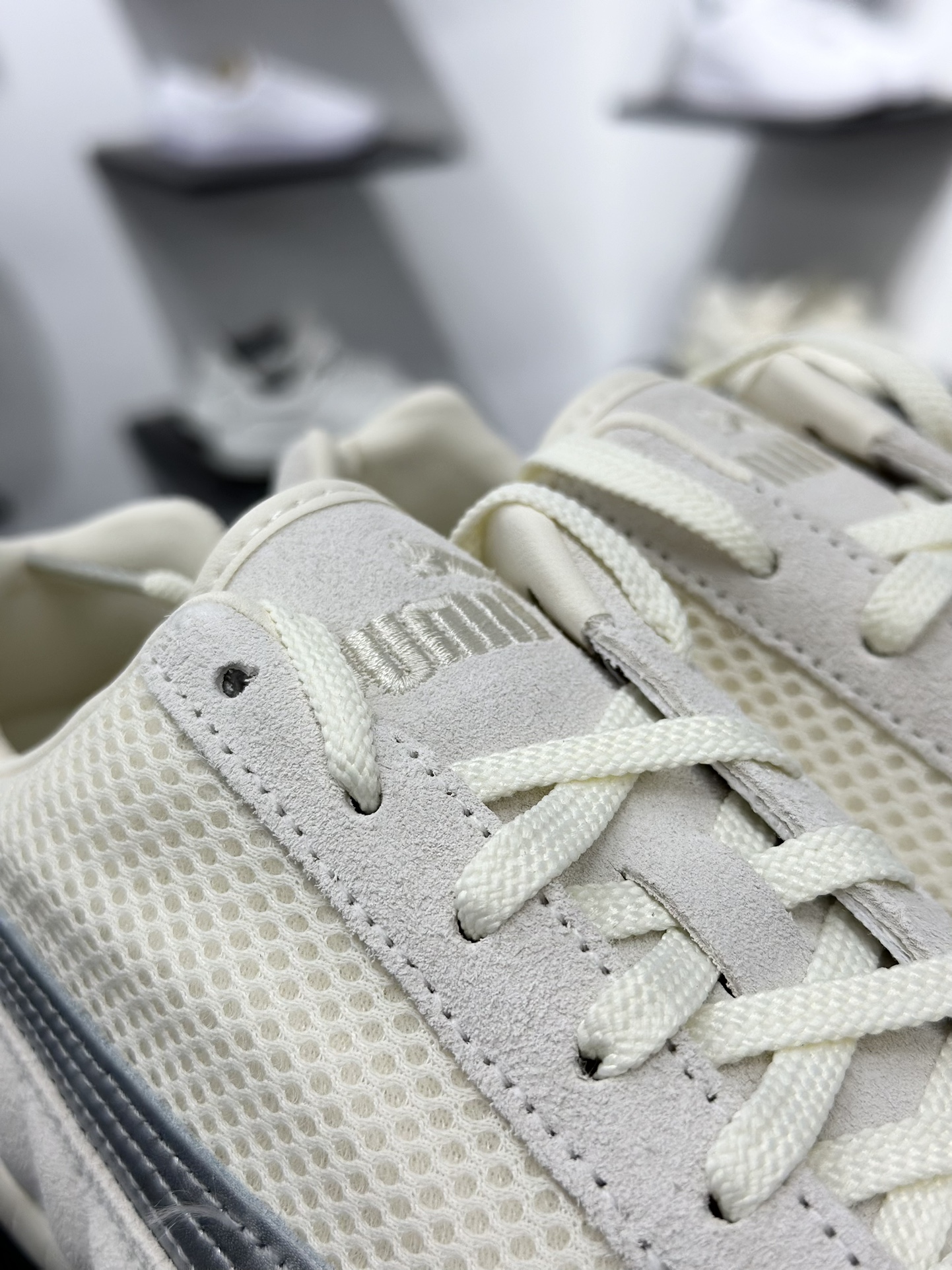 The Open Product x Puma Speedcat 米白银 极速赛车系列彪马低帮生活休闲鞋 403902-01