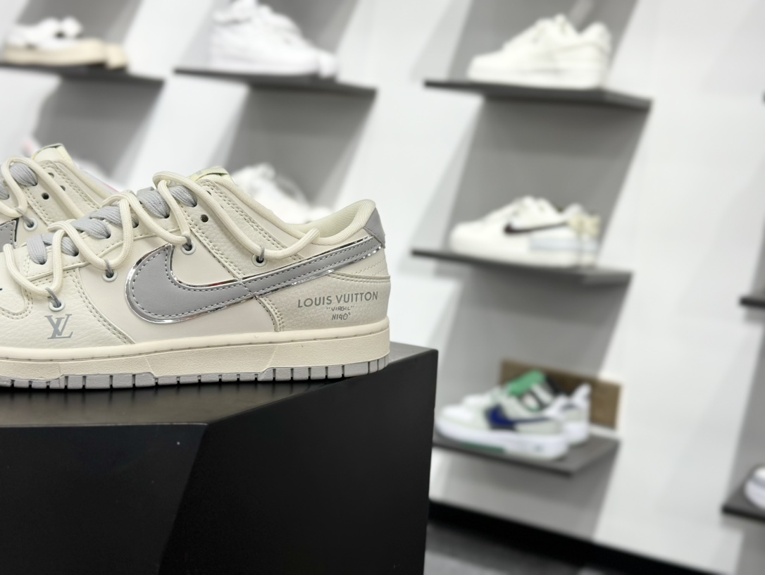 Nike Air Force 1‘07 Low LV联名 深蓝底抽绳 空军一号低帮休闲板鞋 DM6868-092