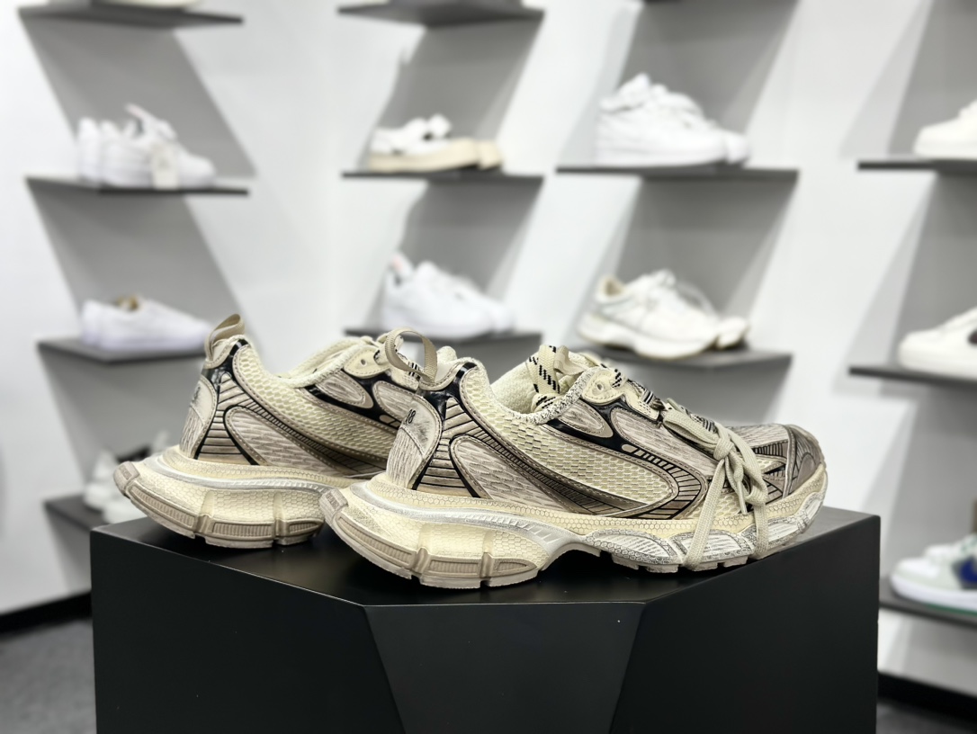 Balenciaga巴黎世家 Runner2.0 灰银色 779066WRNNY1180