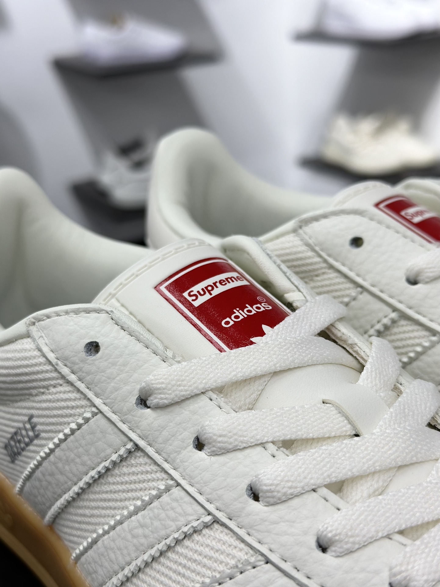 didas 德训鞋 “SUP联名-白织布”高端定制 3M反光 SC9207-723