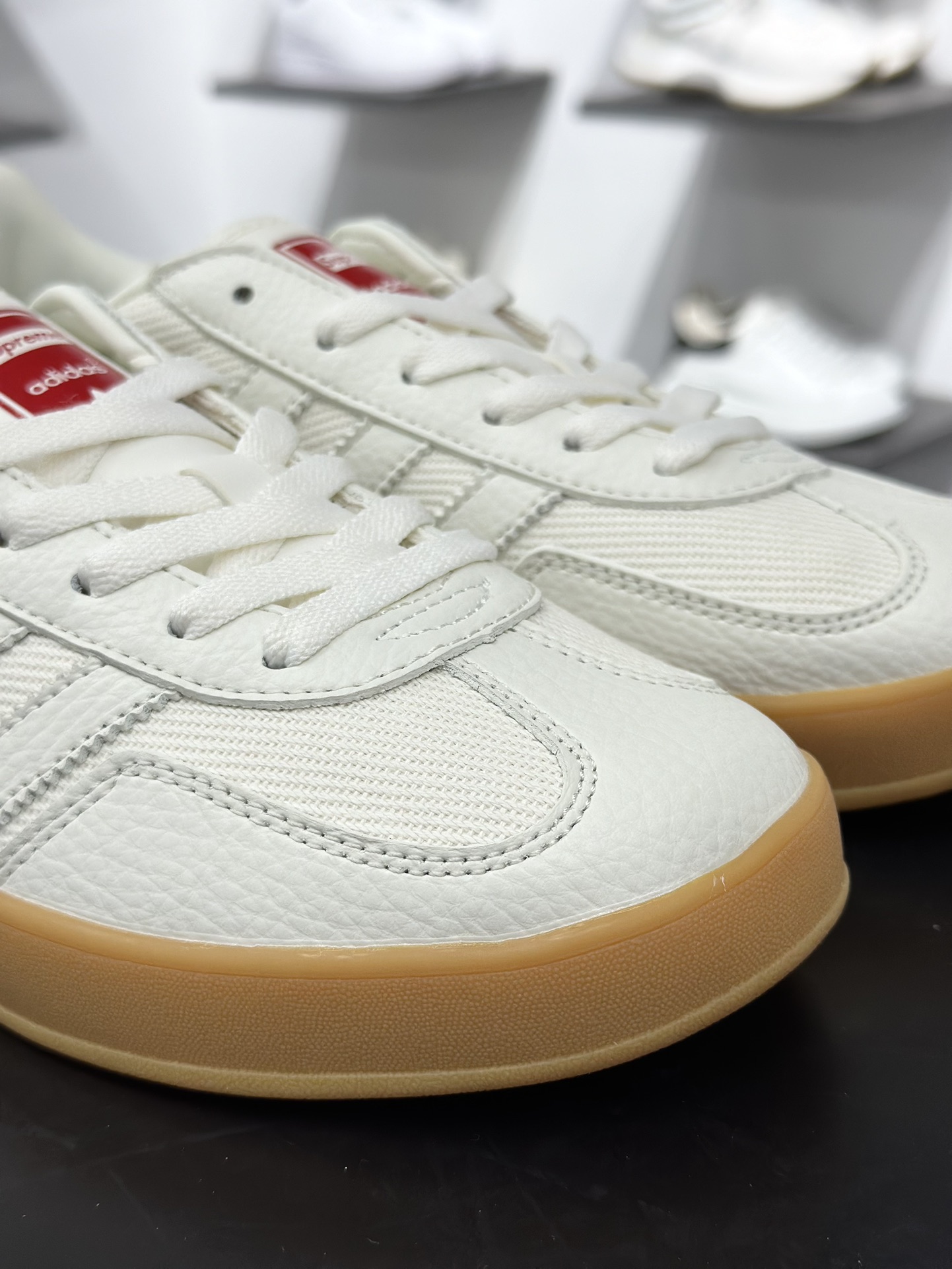 didas 德训鞋 “SUP联名-白织布”高端定制 3M反光 SC9207-723