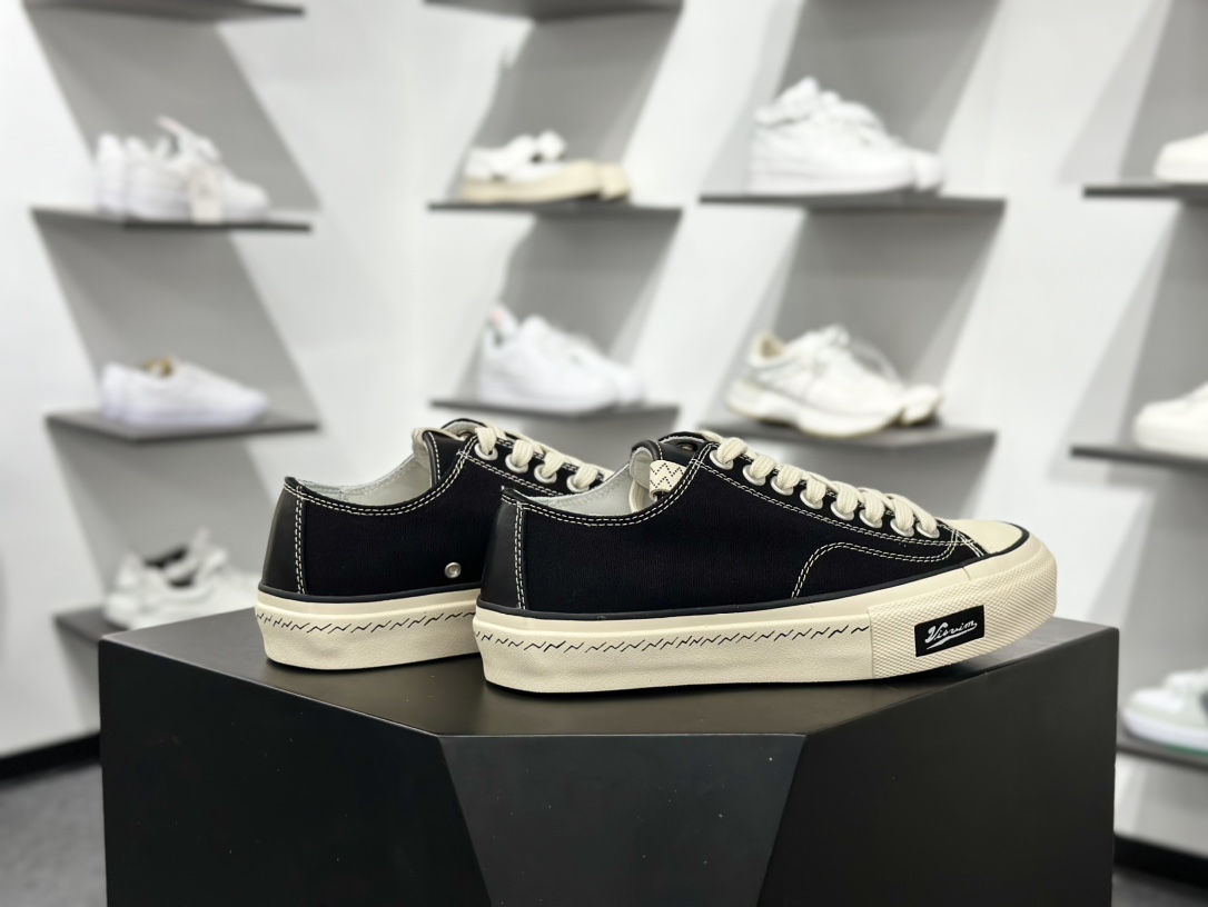 380 VISVIM SKAGWAY LO G.PATTEN 低帮硫化帆布鞋 内里鞋垫均采用头层牛皮