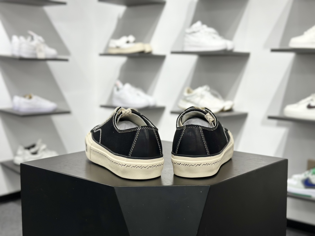 380 VISVIM SKAGWAY LO G.PATTEN 低帮硫化帆布鞋 内里鞋垫均采用头层牛皮