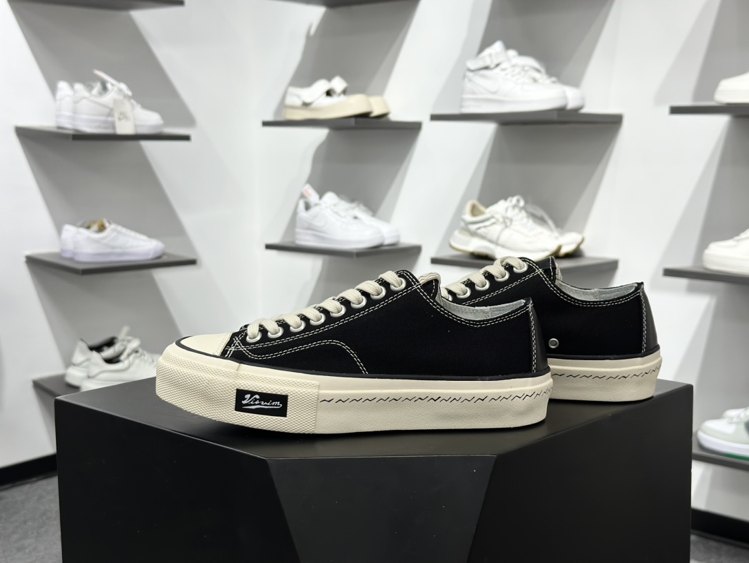 380 VISVIM SKAGWAY LO G.PATTEN 低帮硫化帆布鞋 内里鞋垫均采用头层牛皮