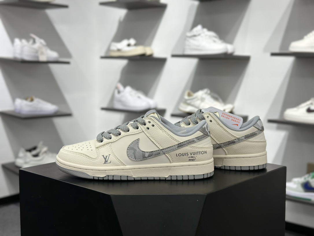 260 Nike Air Dunk LOW 1“LV联名——迷彩灰 ” JP1628-014