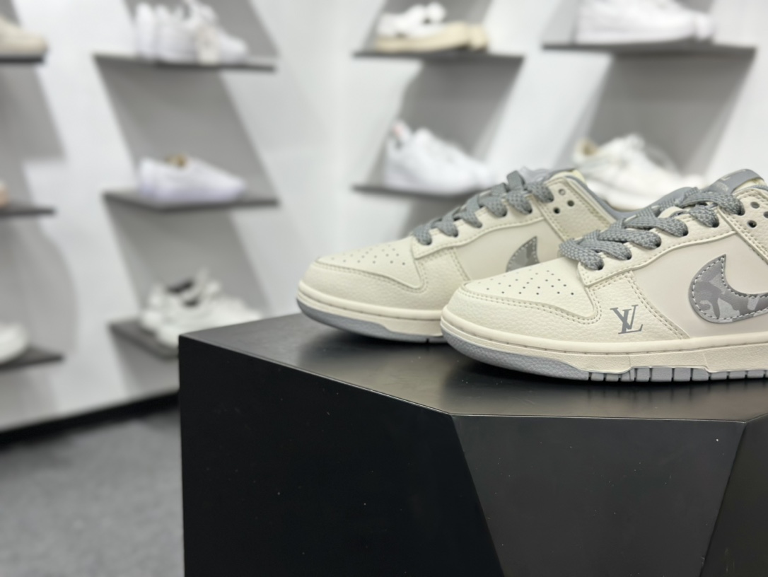 260 Nike Air Dunk LOW 1“LV联名——迷彩灰 ” JP1628-014