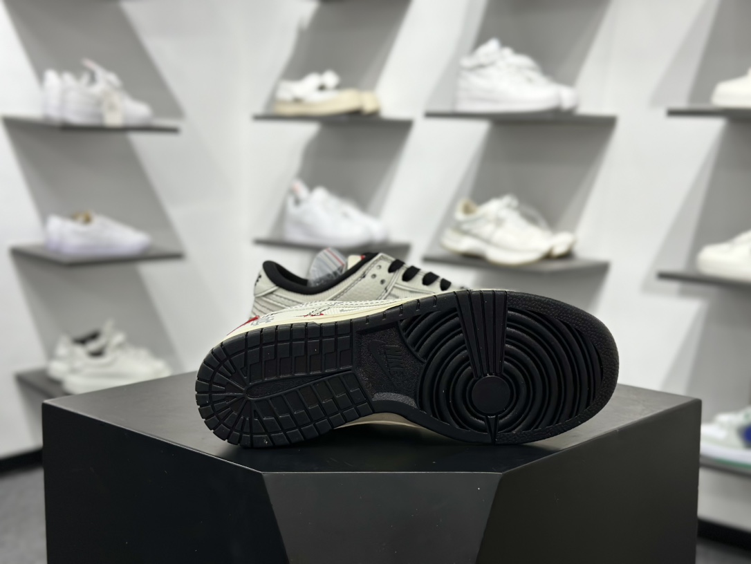 260 Nike SB Dunk Low x Supreme 白黑三小勾 SC9207-424