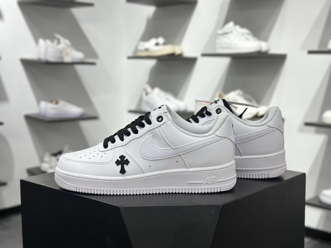 220 Nike Air Force 1 Low 07 白黑十字架