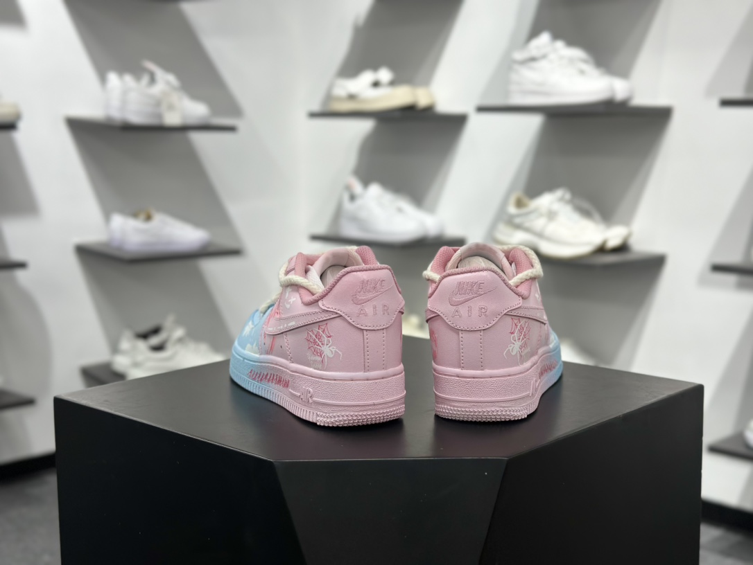 260 Nike Air Force 1 Low 粉蓝蛛心 QX2032-707