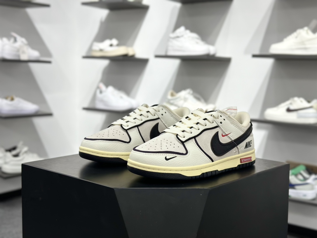 280 Nike SB Dunk Low Sup联名 白黑变色 周年高端定制 低帮休闲板鞋 SC9207-409