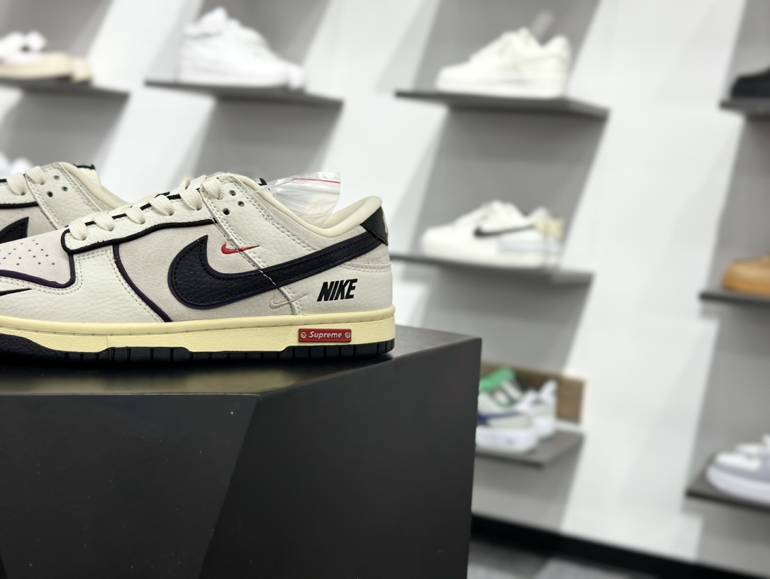 280 Nike SB Dunk Low Sup联名 白黑变色 周年高端定制 低帮休闲板鞋 SC9207-409