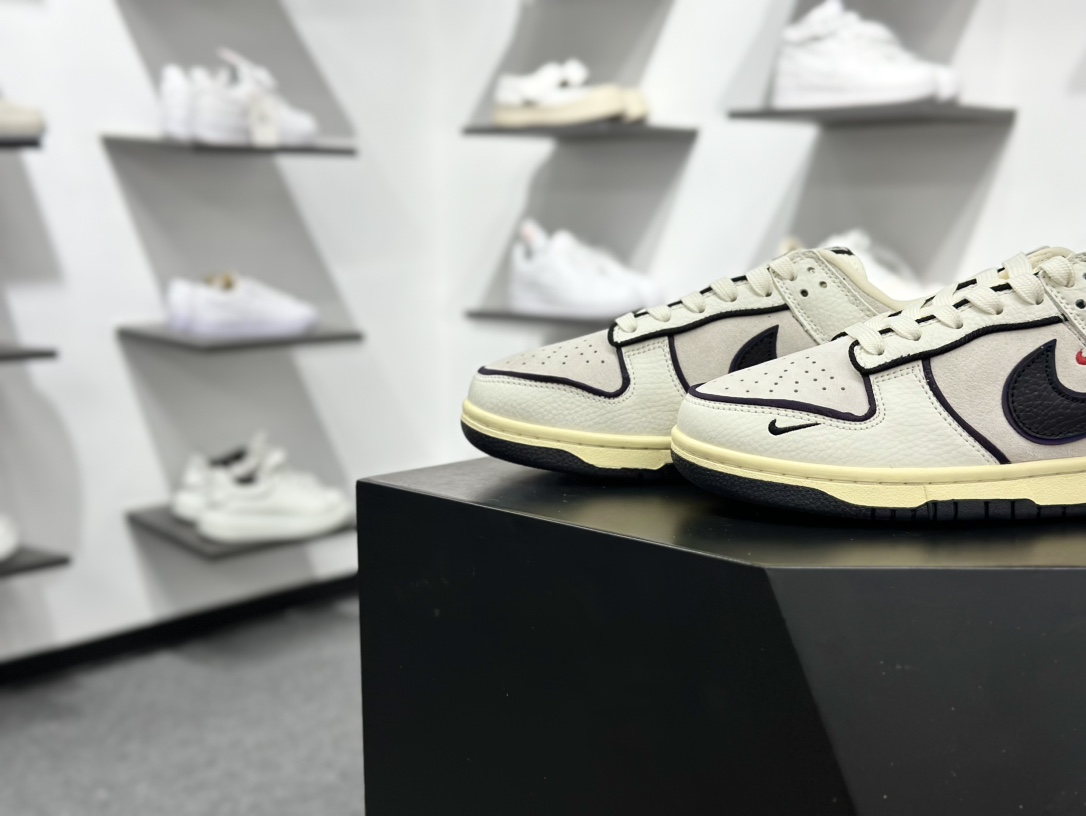 280 Nike SB Dunk Low Sup联名 白黑变色 周年高端定制 低帮休闲板鞋 SC9207-409