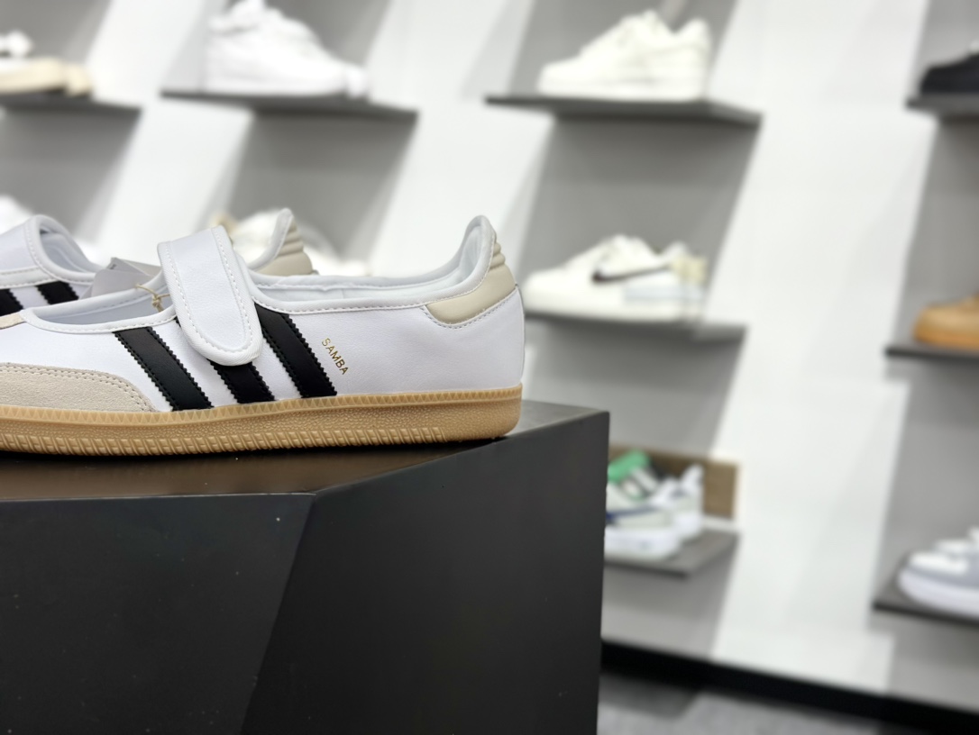 200 Adidas三叶草SAMBA Jane W 玛丽珍鞋 JR1402