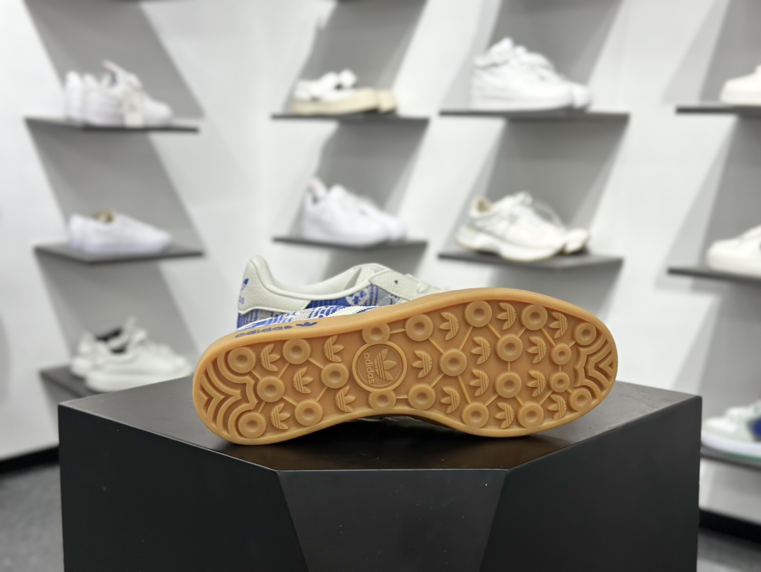 220 adidas 德训鞋 “LV联名-蓝灰牛仔”SC9207-732