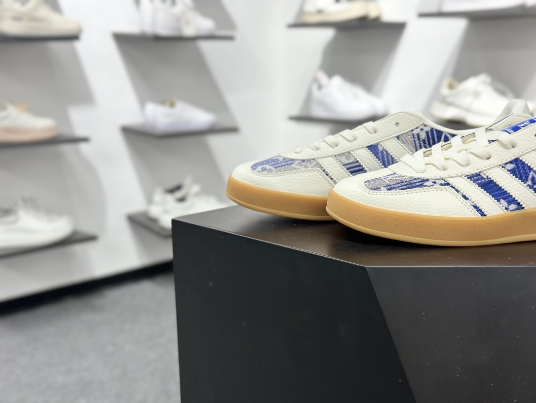 220 adidas 德训鞋 “LV联名-蓝灰牛仔”SC9207-732