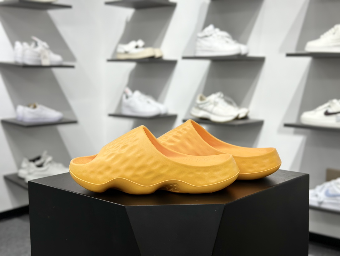 100 New Balance NB Fresh Foam MRSHN Slide ”Cream” 耐磨 一字拖鞋 SUFHUPO3