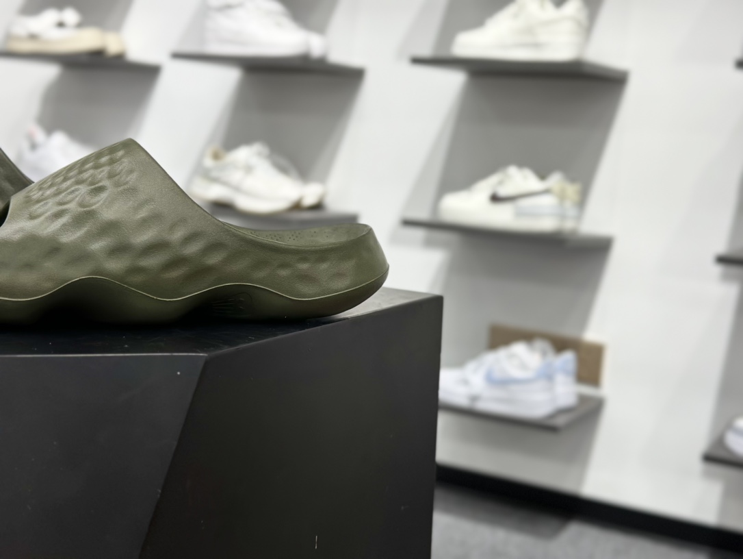 100 New Balance NB Fresh Foam MRSHN Slide ”Cream” 耐磨 一字拖鞋 SUFHUPL3