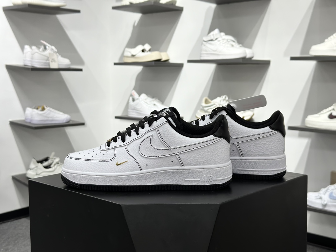 200 Nike Air Force 1 Low 07 白黑小勾 IB6543-101