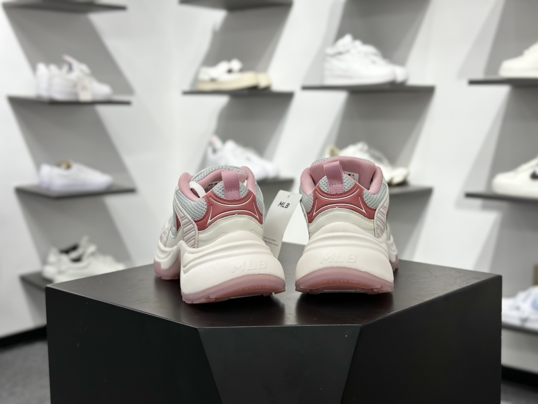 200 NY美国榄球洋基队 x MLB Chunky Runner Basic 厚底老爹厚底休闲运动慢跑鞋 3ASHW045N