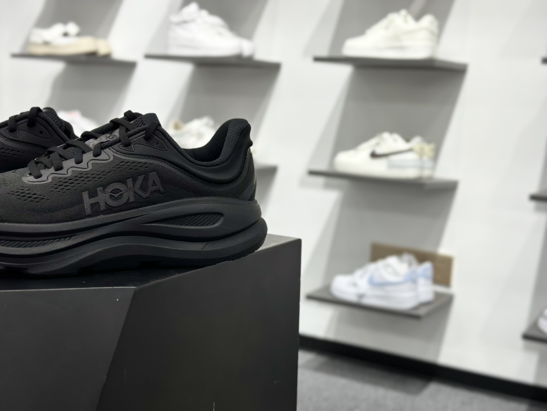 200 HOKA ONE ONE Bondi 9 舒适防滑耐磨低帮休闲跑步鞋 1162011/BBLC