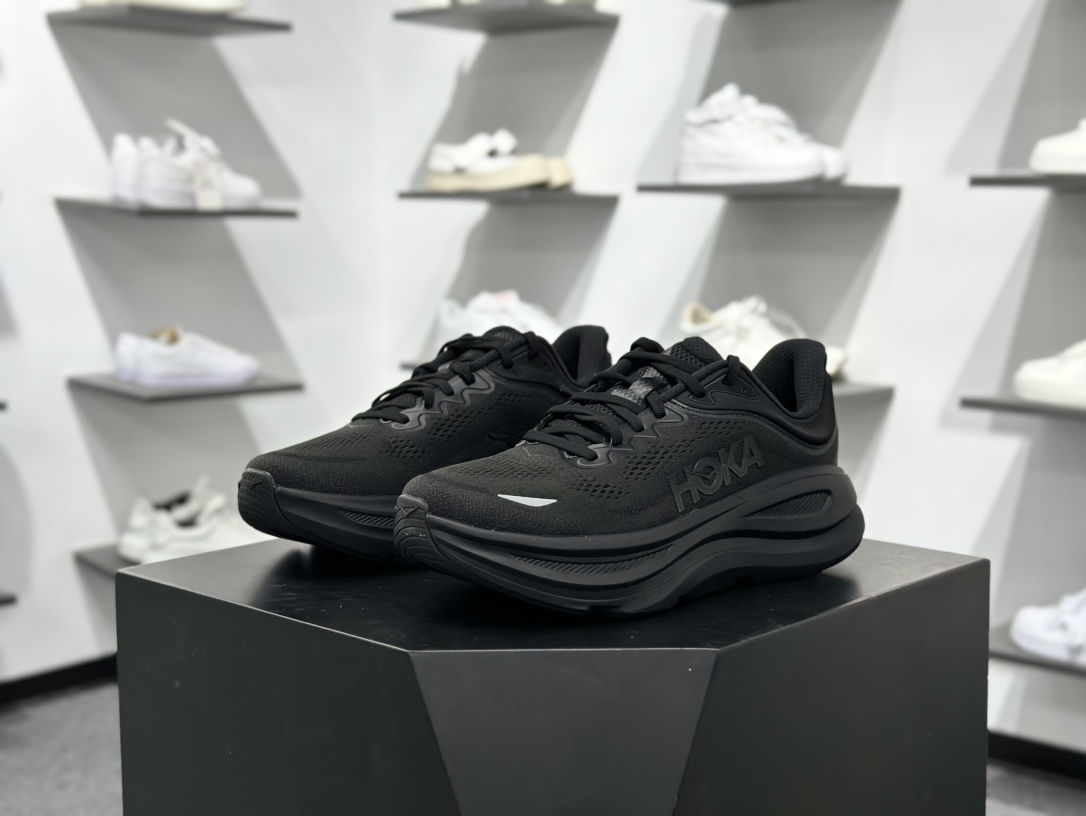 200 HOKA ONE ONE Bondi 9 舒适防滑耐磨低帮休闲跑步鞋 1162011/BBLC