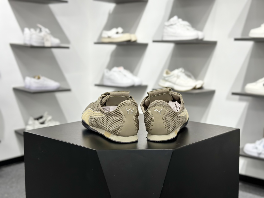 180 Open Yy x Puma H-Street 灰棕色 联名款薄底低帮专业越野德训鞋 405046-02