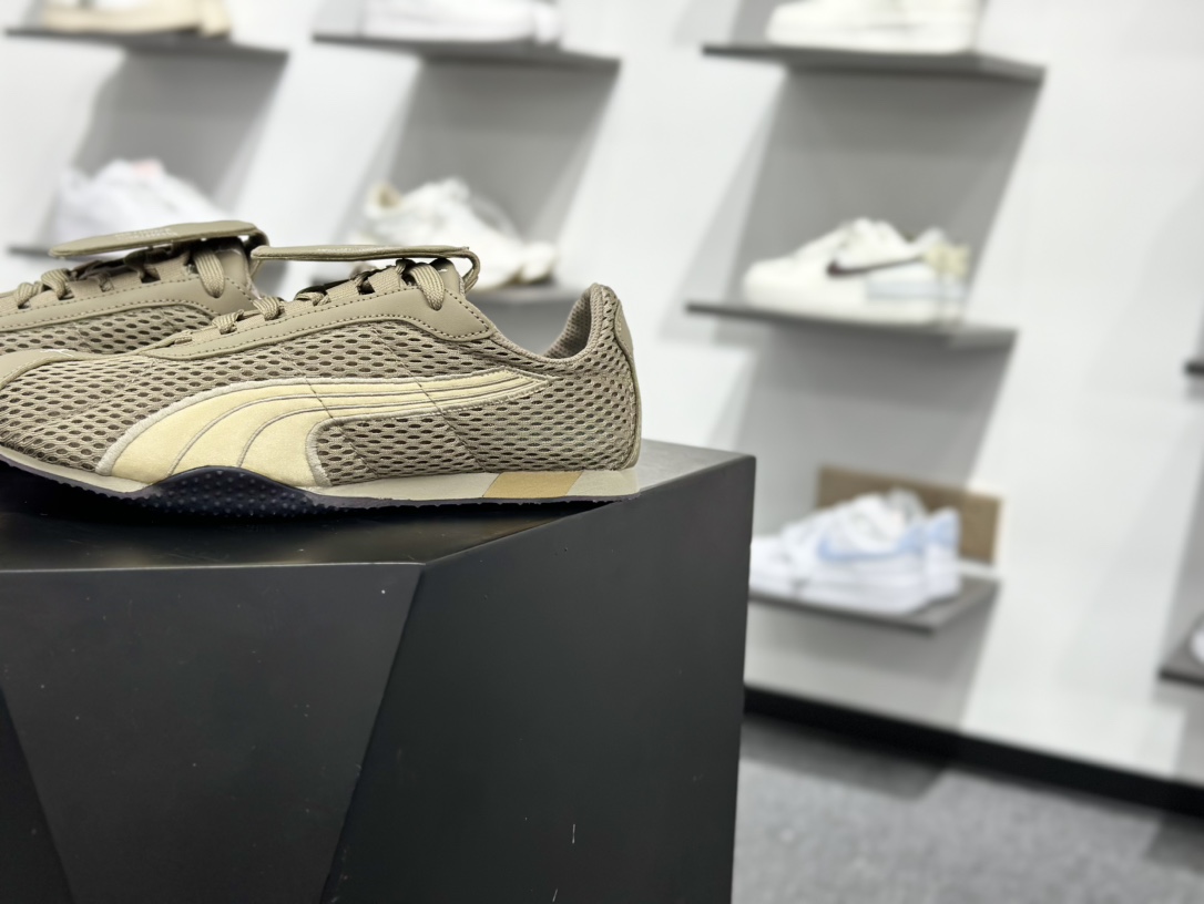 180 Open Yy x Puma H-Street 灰棕色 联名款薄底低帮专业越野德训鞋 405046-02