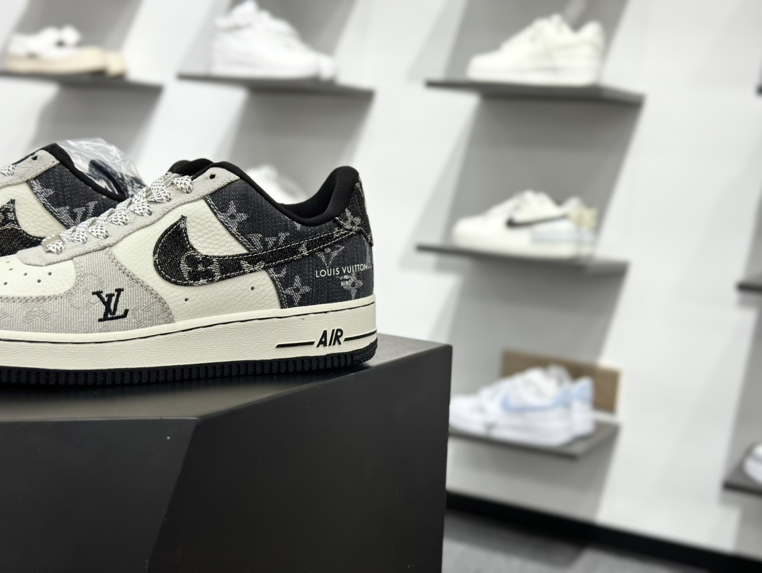 260 LV x Air Force 1 Low 白黑灰牛仔 SC0601-550-Chinese UA Cheap High Quatity Brand Clothes Bags handbags Sneakers wholesale wholesaler seller from China Factory suppliers Fashion Clothing Shoes best Quality Beautiful Price 260 LV x Air Force 1 Low 白黑灰牛仔 SC0601-550