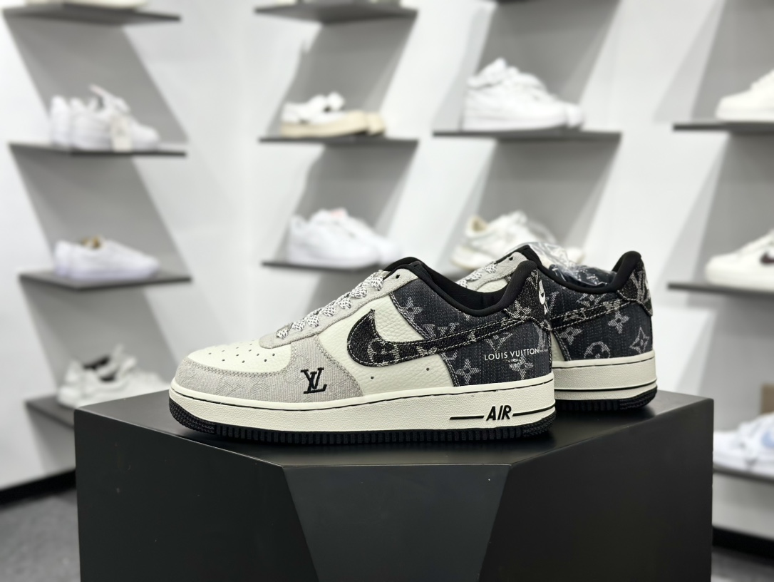 260 LV x Air Force 1 Low 白黑灰牛仔 SC0601-550-Chinese UA Cheap High Quatity Brand Clothes Bags handbags Sneakers wholesale wholesaler seller from China Factory suppliers Fashion Clothing Shoes best Quality Beautiful Price 260 LV x Air Force 1 Low 白黑灰牛仔 SC0601-550