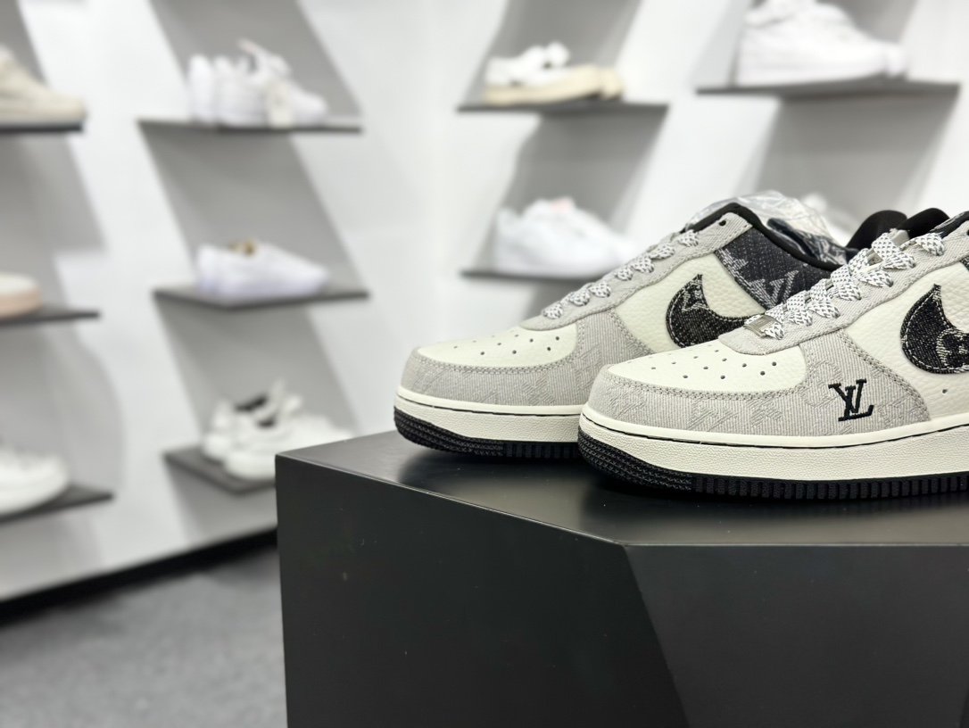 260 LV x Air Force 1 Low 白黑灰牛仔 SC0601-550-Chinese UA Cheap High Quatity Brand Clothes Bags handbags Sneakers wholesale wholesaler seller from China Factory suppliers Fashion Clothing Shoes best Quality Beautiful Price 260 LV x Air Force 1 Low 白黑灰牛仔 SC0601-550