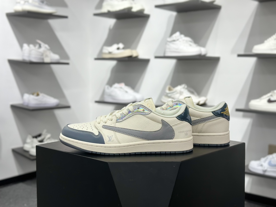 280 Fragment x Travis Scott x LV Air Jordan 1 Low 三方联名倒钩 全新的三方联名低帮倒钩 XS7089-615-Chinese UA Cheap High Quatity Brand Clothes Bags handbags Sneakers wholesale wholesaler seller from China Factory suppliers Fashion Clothing Shoes best Quality Beautiful Price 280 Fragment x Travis Scott x LV Air Jordan 1 Low 三方联名倒钩 全新的三方联名低帮倒钩 XS7089-615