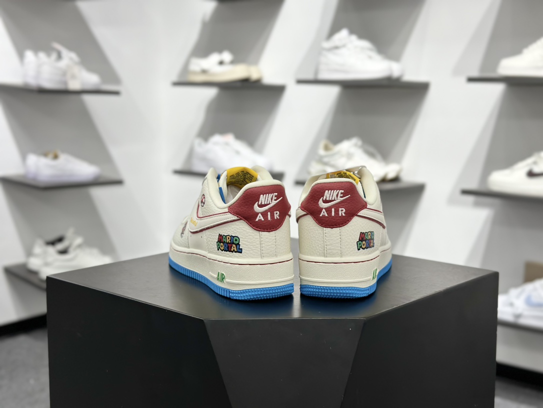 260 Nike Air Force 1‘07 Low 小黄人 白蓝金韵 空军一号低帮休闲板鞋 SC0601-566-Chinese UA Cheap High Quatity Brand Clothes Bags handbags Sneakers wholesale wholesaler seller from China Factory suppliers Fashion Clothing Shoes best Quality Beautiful Price 260 Nike Air Force 1‘07 Low 小黄人 白蓝金韵 空军一号低帮休闲板鞋 SC0601-566