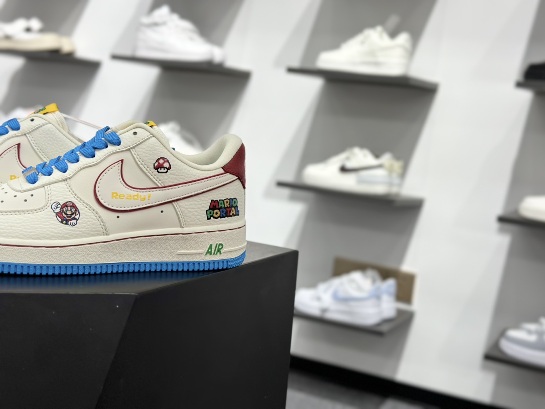 260 Nike Air Force 1‘07 Low 小黄人 白蓝金韵 空军一号低帮休闲板鞋 SC0601-566-Chinese UA Cheap High Quatity Brand Clothes Bags handbags Sneakers wholesale wholesaler seller from China Factory suppliers Fashion Clothing Shoes best Quality Beautiful Price 260 Nike Air Force 1‘07 Low 小黄人 白蓝金韵 空军一号低帮休闲板鞋 SC0601-566