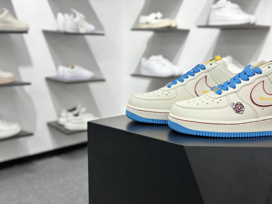 260 Nike Air Force 1‘07 Low 小黄人 白蓝金韵 空军一号低帮休闲板鞋 SC0601-566-Chinese UA Cheap High Quatity Brand Clothes Bags handbags Sneakers wholesale wholesaler seller from China Factory suppliers Fashion Clothing Shoes best Quality Beautiful Price 260 Nike Air Force 1‘07 Low 小黄人 白蓝金韵 空军一号低帮休闲板鞋 SC0601-566