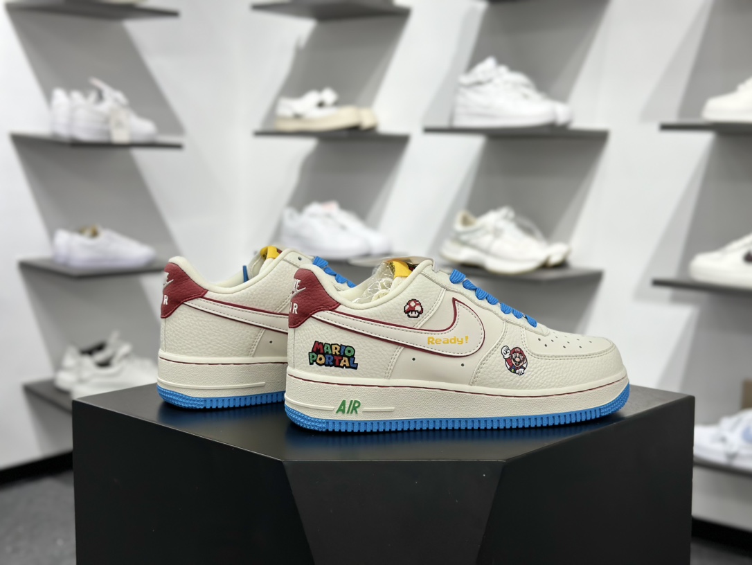 260 Nike Air Force 1‘07 Low 小黄人 白蓝金韵 空军一号低帮休闲板鞋 SC0601-566-Chinese UA Cheap High Quatity Brand Clothes Bags handbags Sneakers wholesale wholesaler seller from China Factory suppliers Fashion Clothing Shoes best Quality Beautiful Price 260 Nike Air Force 1‘07 Low 小黄人 白蓝金韵 空军一号低帮休闲板鞋 SC0601-566