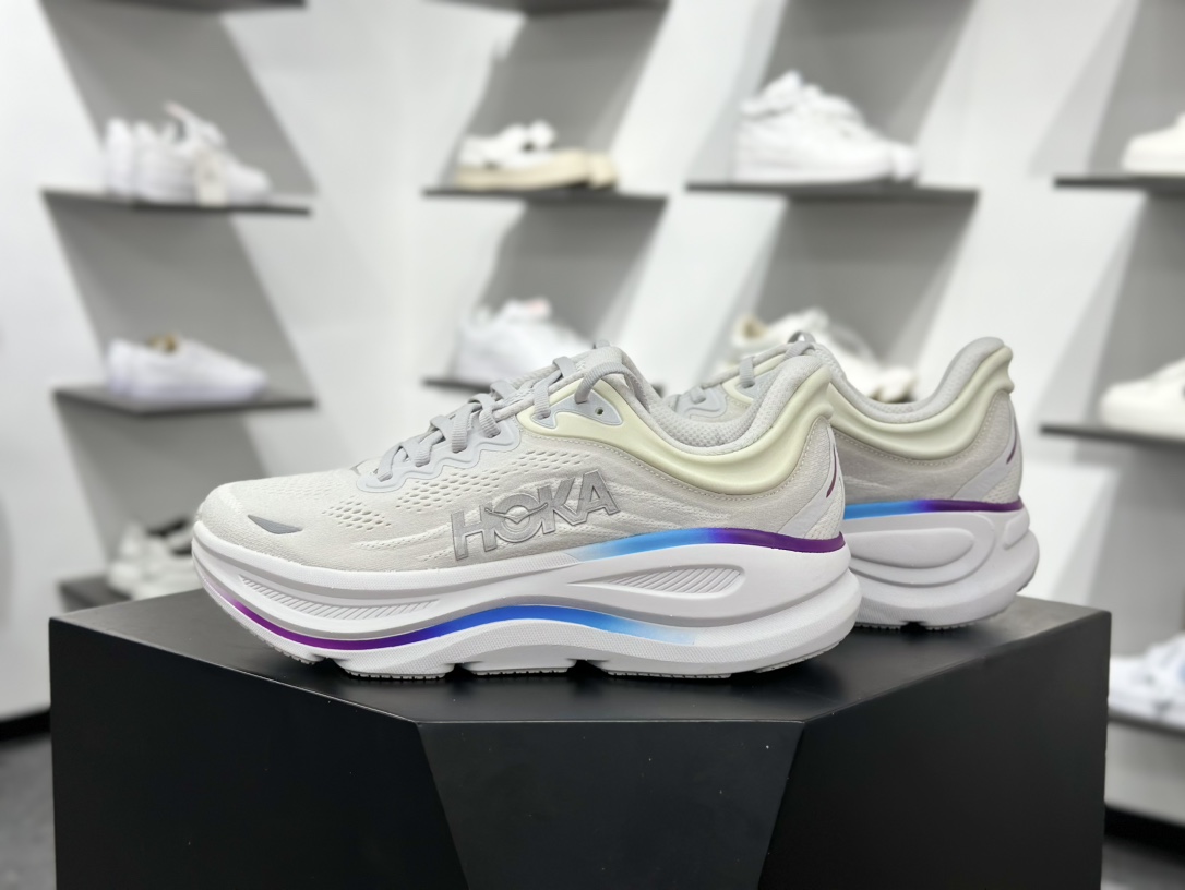 200 HOKA ONE ONE Bondi 9 低帮专业越野跑步鞋 1162012-Chinese UA Cheap High Quatity Brand Clothes Bags handbags Sneakers wholesale wholesaler seller from China Factory suppliers Fashion Clothing Shoes best Quality Beautiful Price 200 HOKA ONE ONE Bondi 9 低帮专业越野跑步鞋 1162012