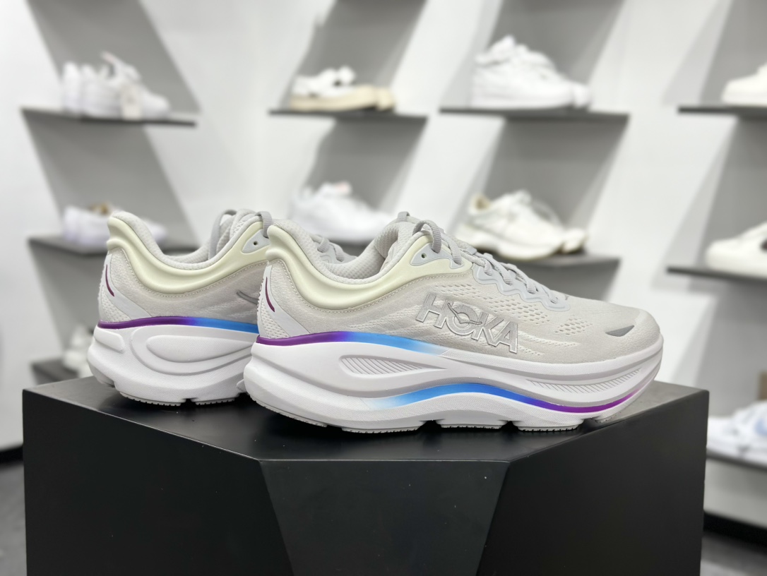 200 HOKA ONE ONE Bondi 9 低帮专业越野跑步鞋 1162012-Chinese UA Cheap High Quatity Brand Clothes Bags handbags Sneakers wholesale wholesaler seller from China Factory suppliers Fashion Clothing Shoes best Quality Beautiful Price 200 HOKA ONE ONE Bondi 9 低帮专业越野跑步鞋 1162012