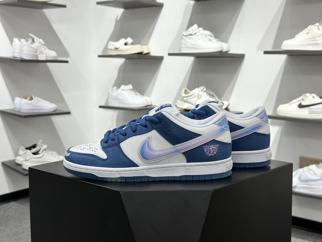 400 Born x Raised x NK SB Dunk Low 联名款低帮运动休闲板鞋 FN7819-400