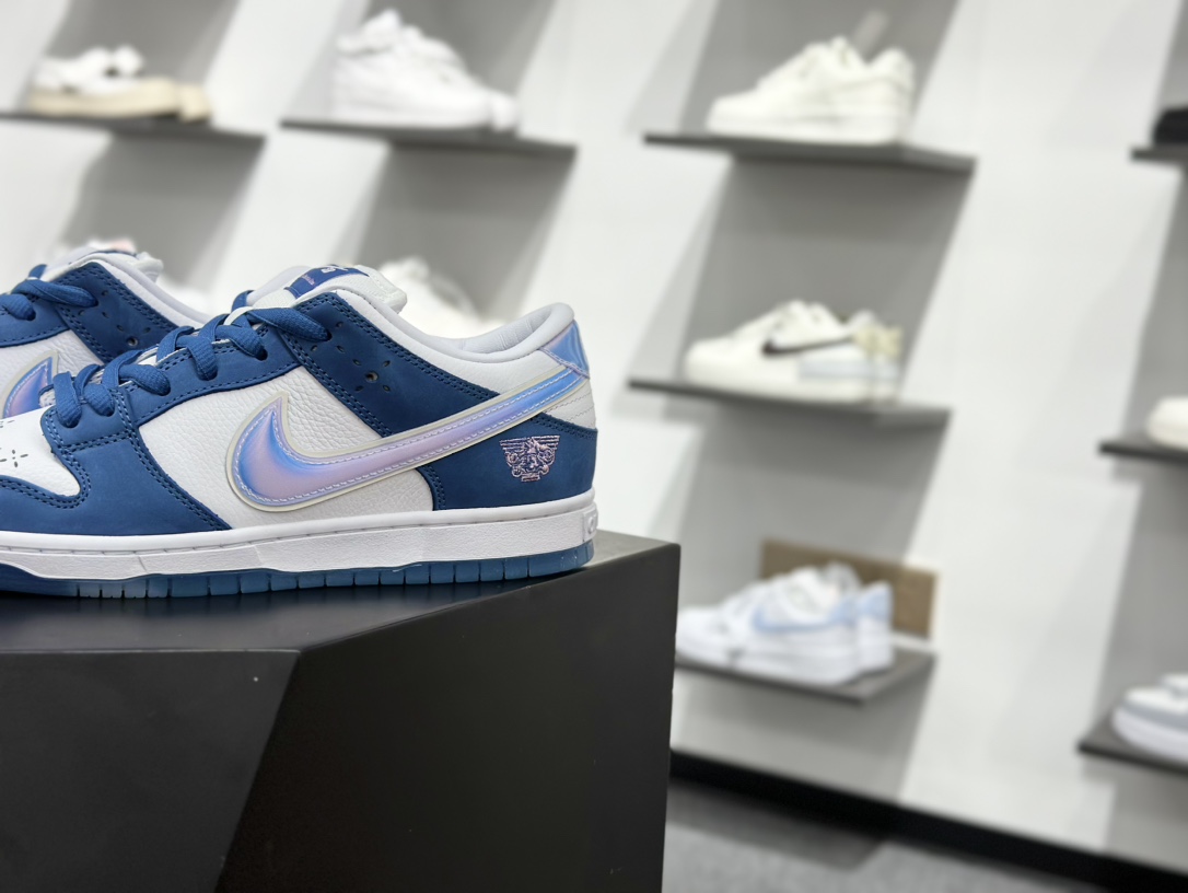 400 Born x Raised x NK SB Dunk Low 联名款低帮运动休闲板鞋 FN7819-400