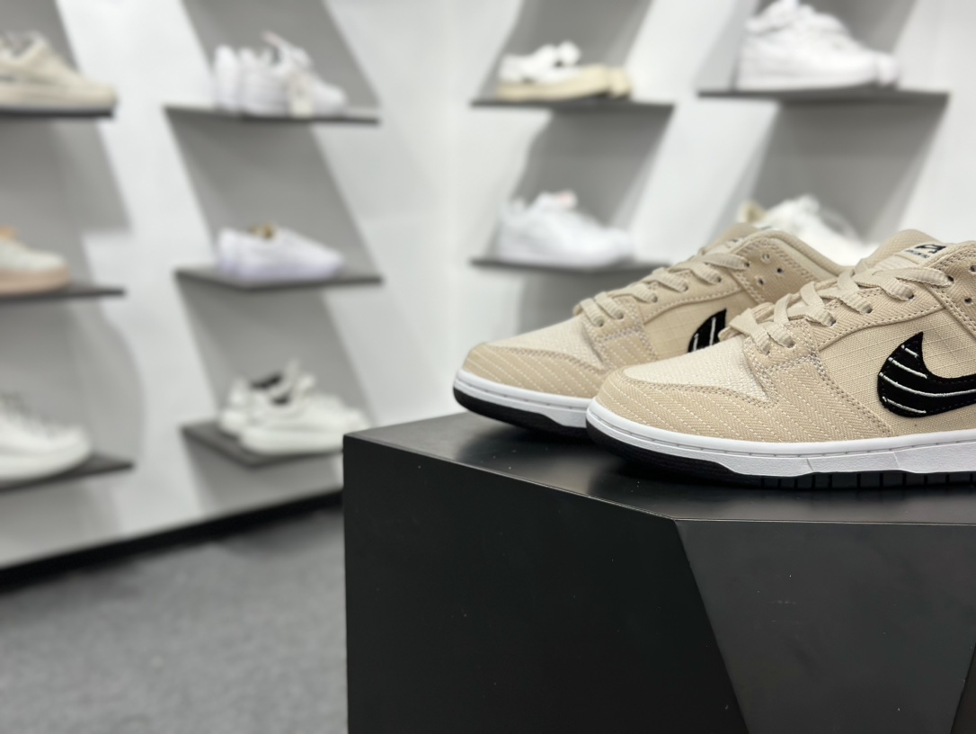 280 Albino & Preto x NK SB Dunk Low 撕撕乐 联名款低帮休闲板鞋  FD2627-200