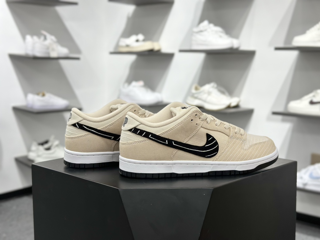 280 Albino & Preto x NK SB Dunk Low 撕撕乐 联名款低帮休闲板鞋  FD2627-200