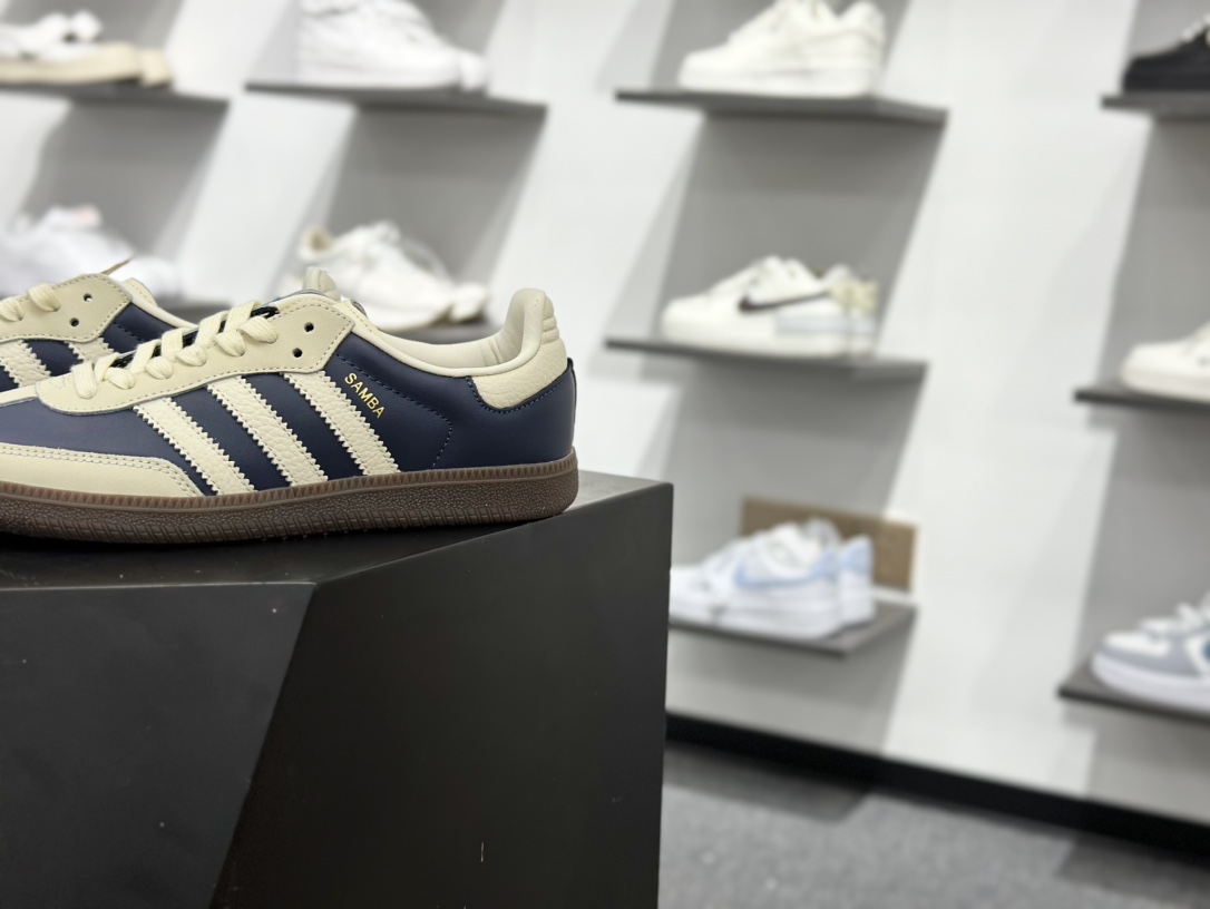 adidoriginals Samba OG ”Night Indigo” 白蓝  IG1968