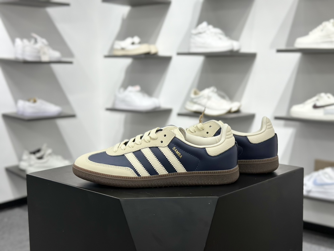 adidoriginals Samba OG ”Night Indigo” 白蓝  IG1968