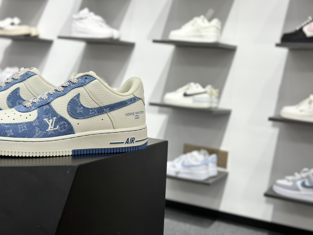 260 LV x Air Force 1 Low 白蓝牛仔  SC0601-555