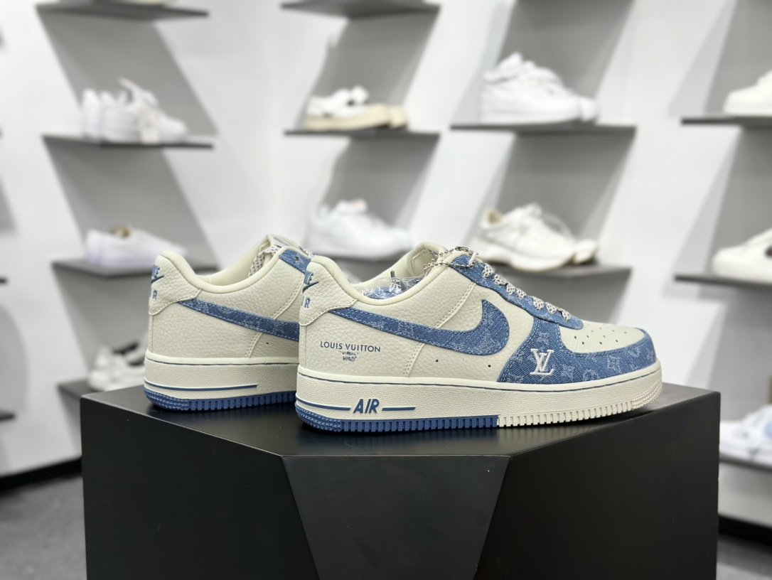 260 LV x Air Force 1 Low 白蓝牛仔  SC0601-555