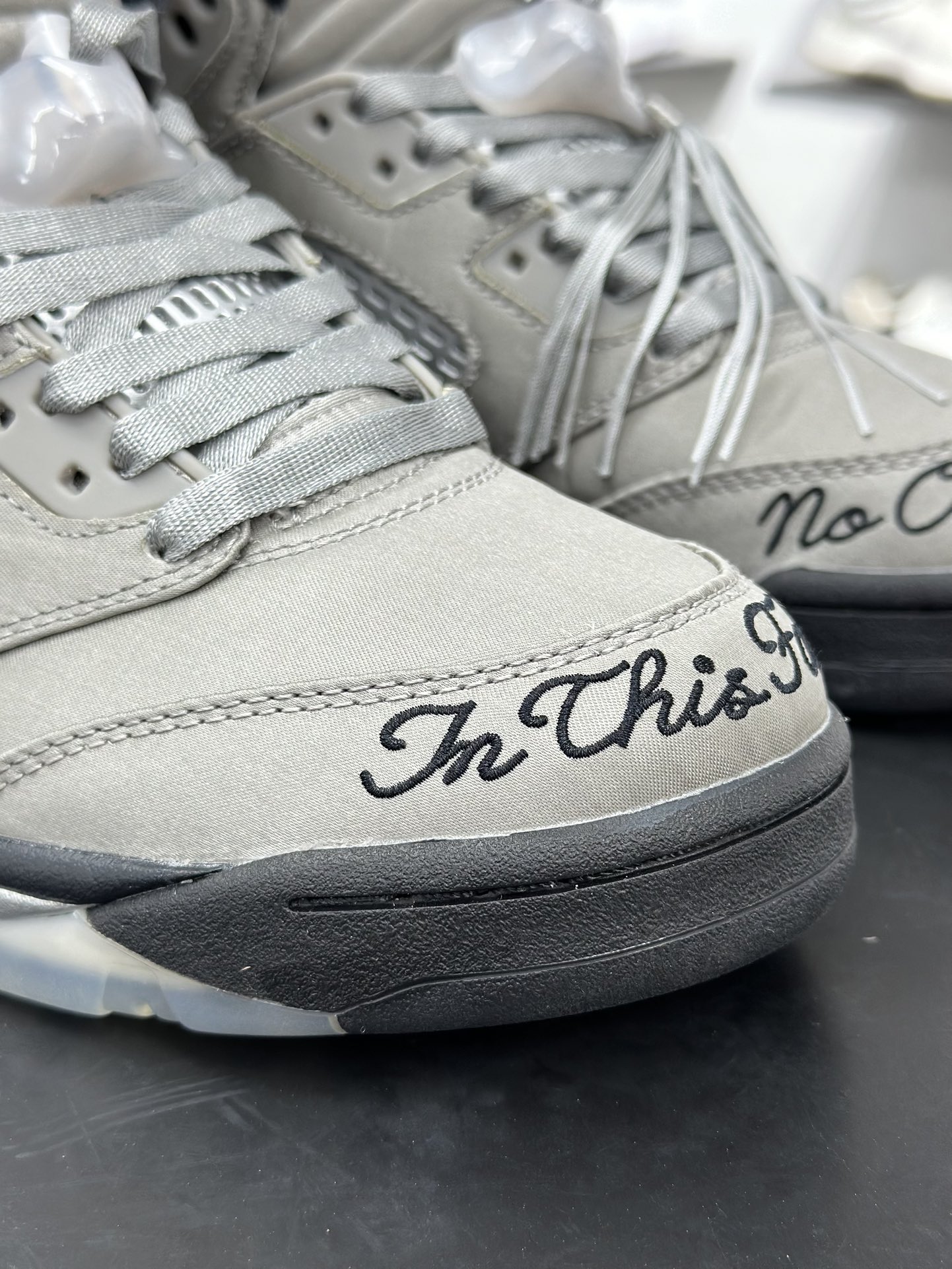 360 Jordan Air Jordan 5 “Medium Soft Pink” 复刻白粉黑  IQ2038-001