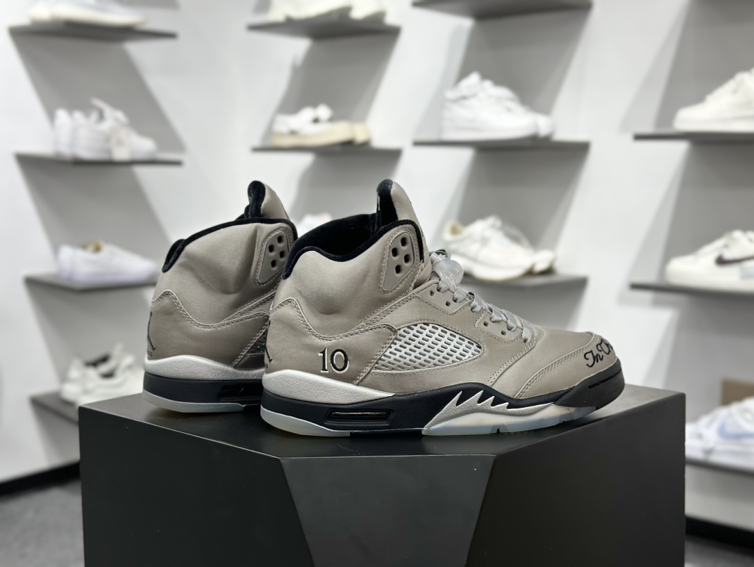 360 Jordan Air Jordan 5 “Medium Soft Pink” 复刻白粉黑  IQ2038-001