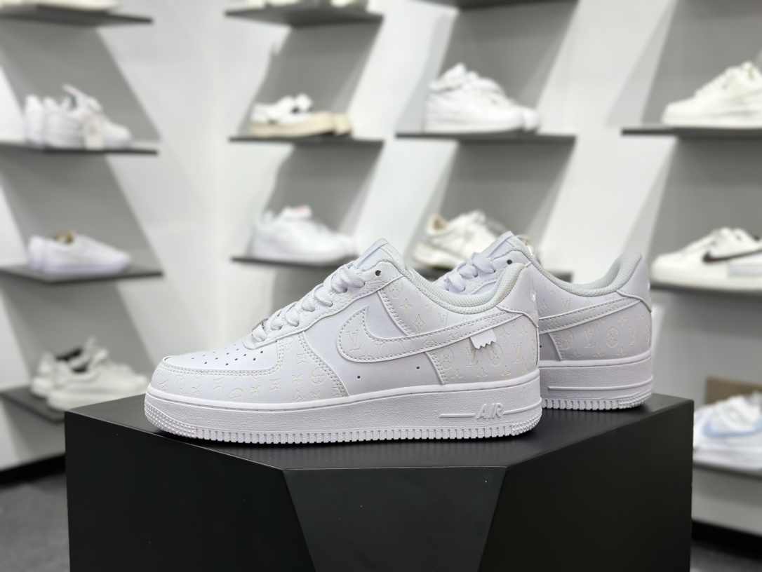 220 Nike Air Force 1 Low 灰白涂鸦 解构绑带  CW2288-111